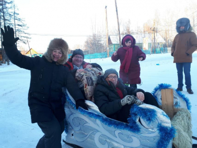 Новогоднюю сказку театра увидели дети Могочинского и Тунгиро-Олёкминского районов края