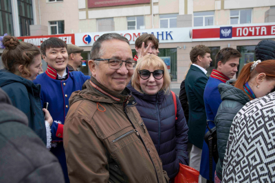 Коллектив театра принял участие в праздничном шествии в День города